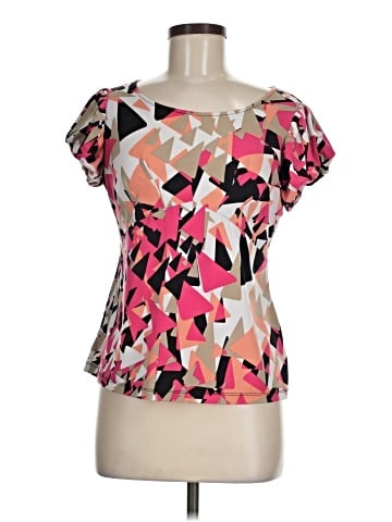 Worthington Short Sleeve Blouse (view 1)