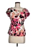 Worthington Pink Short Sleeve Blouse Size M (petite) - photo 1