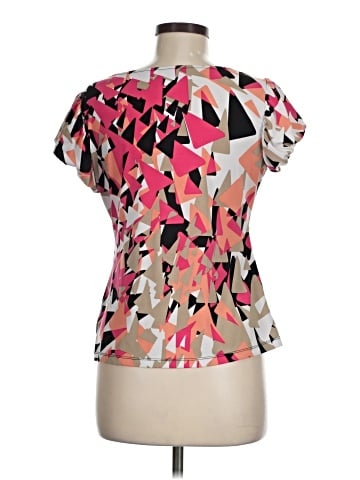 Worthington Short Sleeve Blouse (view 2)
