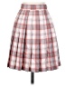 Assorted Brands Plaid Red Formal Skirt Size 25Estimated - photo 1