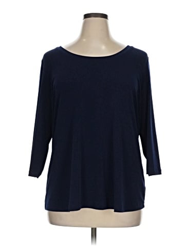 Susan Graver 3/4 Sleeve T-Shirt (view 1)