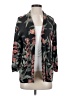 O'Neill 100% Viscose Black Gray Kimono Size XS - photo 1