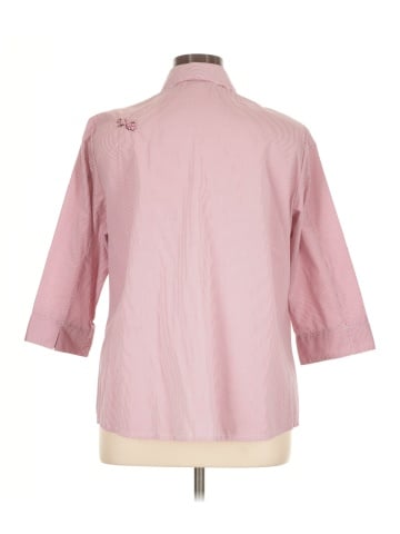 Allison Daley 3/4 Sleeve Button-Down Shirt (view 2)