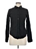 Papaya 100% Cotton Black Long Sleeve Button-Down Shirt Size M - photo 1