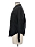 Papaya 100% Cotton Black Long Sleeve Button-Down Shirt Size M - photo 5