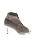 Jennifer Tattanelli Gray Tan Heels Size EU 38 1/2 - photo 1
