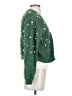 Mighty Fine 100% Polyester Green 3/4 Sleeve Top Size S - photo 4
