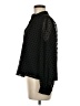 Ann Taylor LOFT 100% Polyester Black Long Sleeve Blouse Size M - photo 5