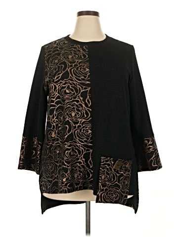 I.C. By Connie K Long Sleeve Blouse (view 1)
