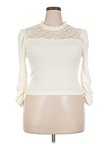 Celebrity Pink 3/4 Sleeve Top (view 1)