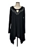 Roaman's Black Casual Dress Size 12 (S) - photo 1