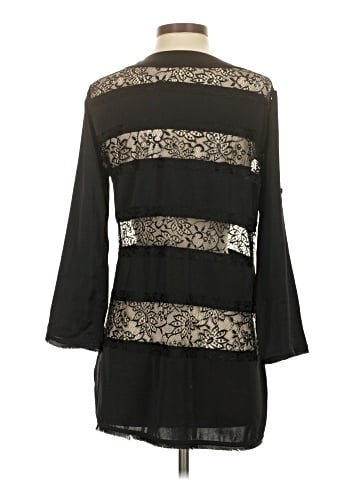 BCBGMAXAZRIA 3/4 Sleeve Blouse (view 2)