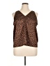 Old Navy 100% Polyester Brown Tank Top Size XL - photo 1