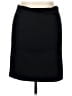 Elle Solid Black Casual Skirt Size 14 - photo 1