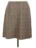 City DKNY Plaid Brown Formal Skirt Size 10 - photo 2