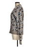 3.1 Phillip Lim Animal Print Gray Pullover Sweater Size M - photo 5