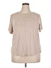 Old Navy Tan Short Sleeve Blouse Size XXL - photo 1