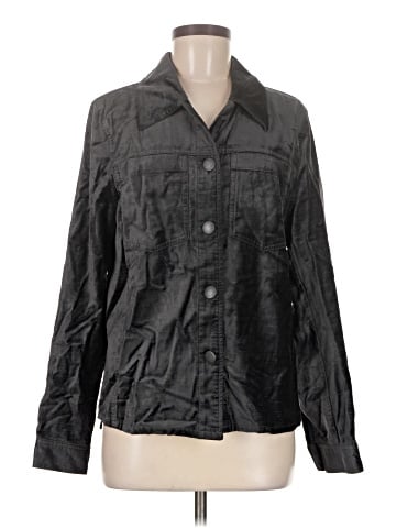 CAbi Long Sleeve Button-Down Shirt (view 1)