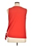 George Red Sleeveless Blouse Size XL - photo 2