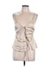 Shein Tan Sleeveless Blouse Size XL - photo 1