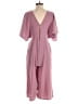 ASOS 100% Polyester Solid Pink Jumpsuit Size 4 - photo 2