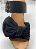 Valentino Black Brown Raffia Bow Espadrille wedges Size EU 40 - photo 3