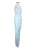 Saints + Secrets Blue Cocktail Dress Size S - photo 4
