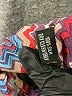 Tolani 100% Silk Chevron-herringbone Red Pink Shorts Size 24 waist (estimated) - photo 4