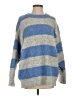 Pink Lily Stripes Blue Pullover Sweater Size S - photo 1