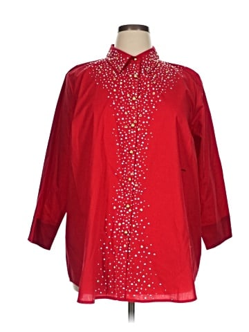 Joan Rivers 3/4 Sleeve Blouse (view 1)