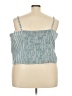 Lane Bryant Teal Sleeveless Blouse Size 30 - 32 Plus - photo 2