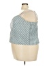 Lane Bryant Teal Sleeveless Blouse Size 30 - 32 Plus - photo 5