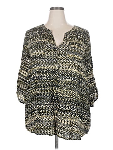 Rebecca Malone 3/4 Sleeve Blouse (view 1)