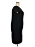 Karin Stevens Solid Black Casual Dress Size XXL (estimated) - photo 4
