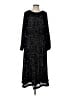 H&M Stars Black Cocktail Dress Size L - photo 1