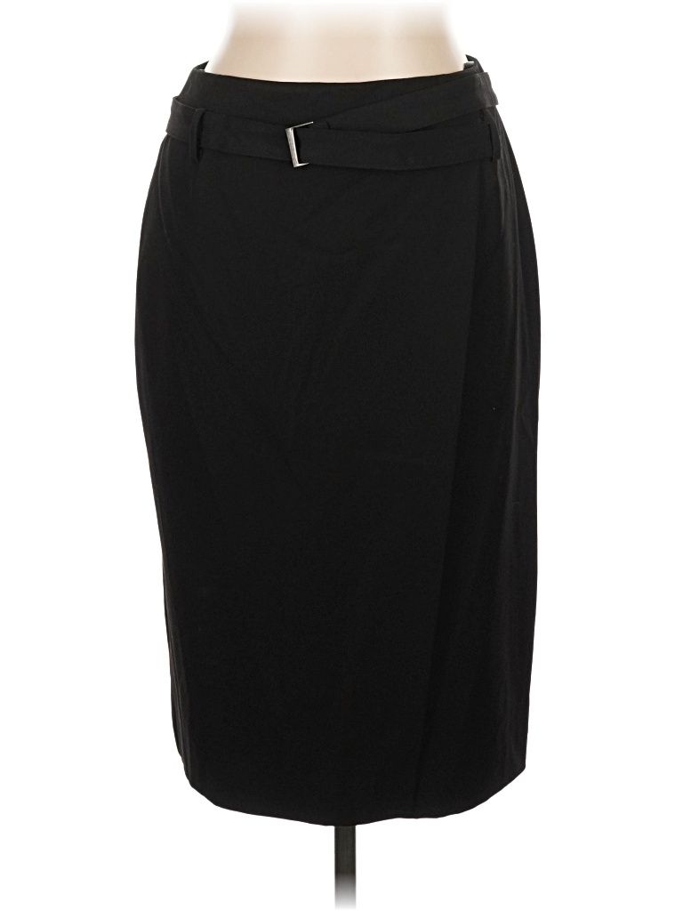 Pre-owned Nine West Formal Skirt In Black