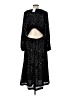 H&M Stars Black Cocktail Dress Size L - photo 2