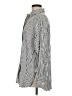 Max Studio Stripes Silver Long Sleeve Blouse Size M - photo 5