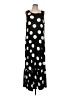 Truth + Style Polka Dots Black Casual Dress Size L - photo 1