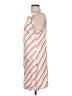 S'edge Stripes White Casual Dress Size L - photo 5