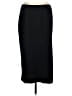 Kathie Lee 100% Polyester Solid Black Formal Skirt Size M - photo 1