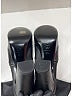 Chanel 100% Leather Black Leather Platform Ankle Boots Size EU 37 1/2 - photo 9
