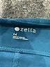 Zella 100% Polyester Solid Teal Blue Casual Skirt Size M - photo 3