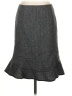 Gap Chevron-herringbone Gray Formal Skirt Size 2 - photo 1
