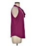 Ava James Purple Sleeveless Blouse Size M - photo 4