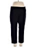 George Solid Black Active Pants Size 2X - photo 1