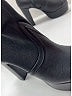 Chanel 100% Leather Black Leather Platform Ankle Boots Size EU 37 1/2 - photo 7
