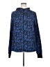 Zyia Active 100% Polyester Print Blue Windbreaker Size XXL - photo 1