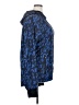 Zyia Active 100% Polyester Print Blue Windbreaker Size XXL - photo 4