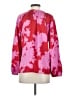Sugarlips 100% Polyester Red 3/4 Sleeve Blouse Size XS - photo 2